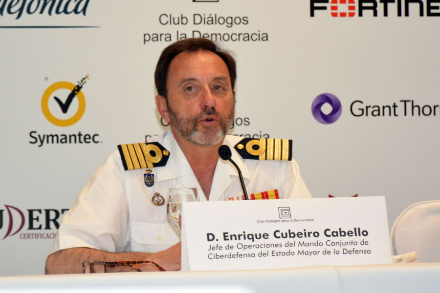 Capitán de navío Enrique Cubeiro. Foto: Club Diálogos para la Democracia