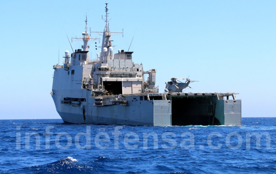 LPD Castilla de la Armada Española. Foto: Ginés Soriano Forte  Infodefensa.com