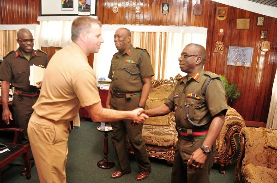 Guyana Ayuda militar EEUU GDF