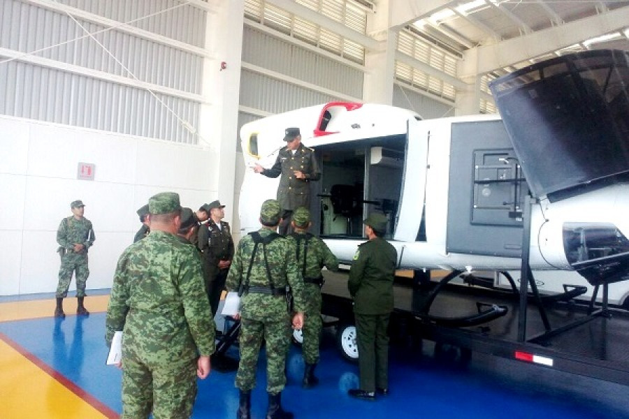 Mexico FzaAerea simuladorFLYIT Sedena