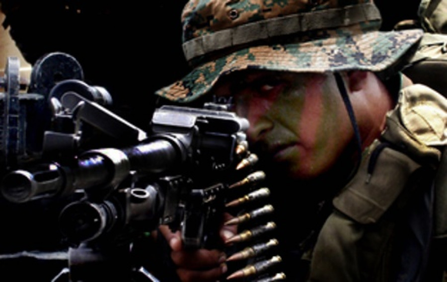 Elemento de las Fuerzas de Operaciones Especiales FOES de la Armada del Perú. Foto: Marina de Guerra del Perú