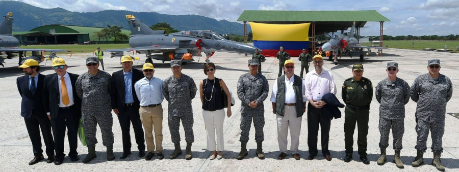 Las autoridades en los actos de inauguración. Fotos: FAC