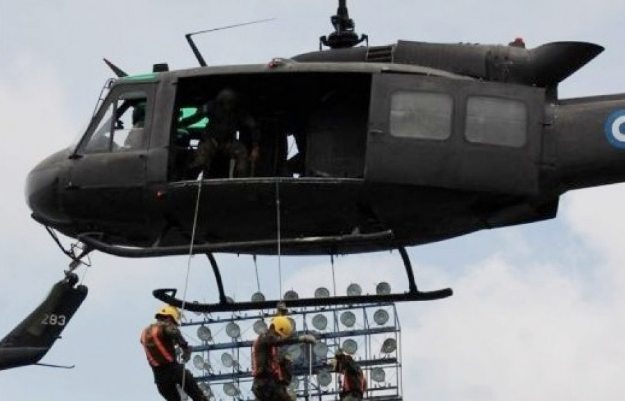 ElSalvador Fuerza Aerea Bell UH 1H MSES