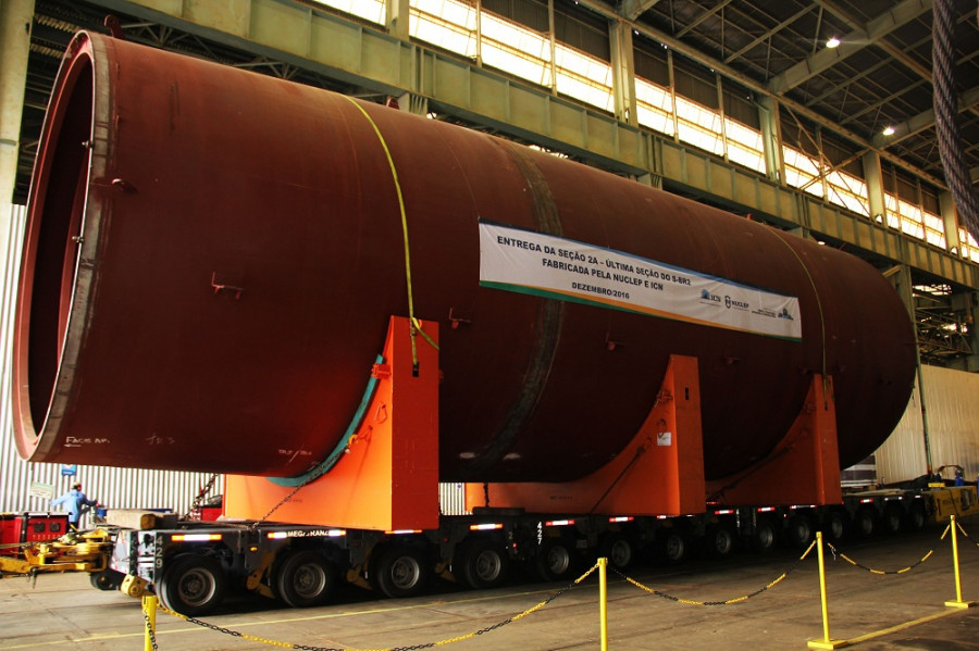 Secao entregue SS41 Humaita Marinha do Brasil