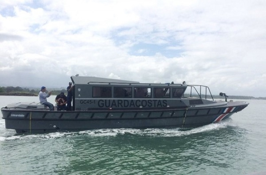 Costa Rica ya opera equipos navales del colombiano Eduardoño para labores de seguridad. Foto: Ministerio de Seguridad de Costa Rica.
