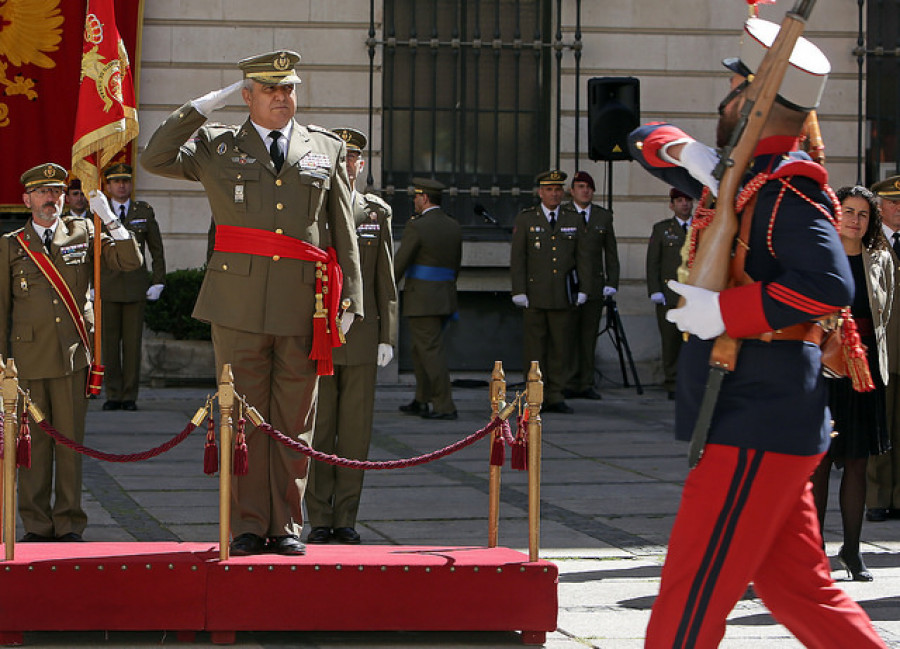 El general de Ejército Francisco Javier Varela en su toma de posesión como JEME. Foto: Ejército de Tierra