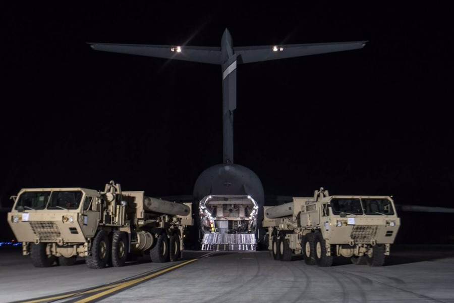 Llegada del Thaad a Corea del Sur. Foto: US Forces Korea