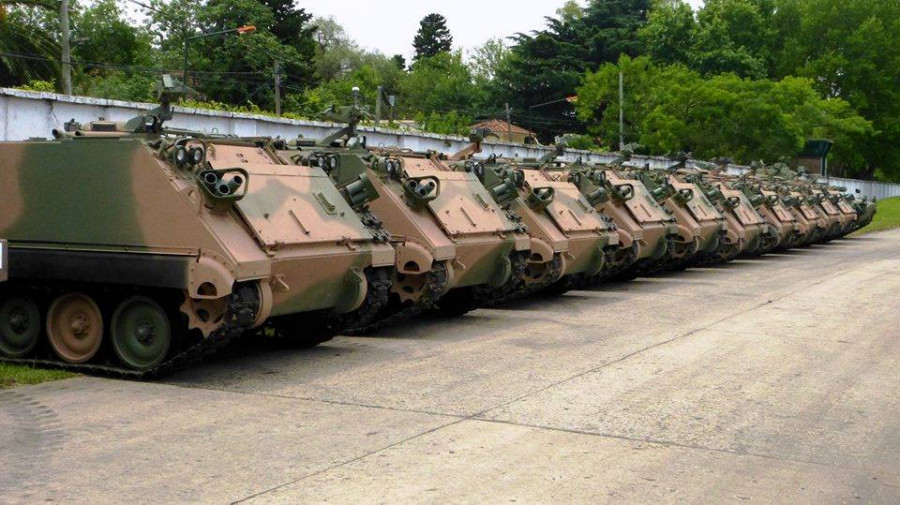 Argentina continúa con la modernización de los M113 Foto: Ejército Argentino
