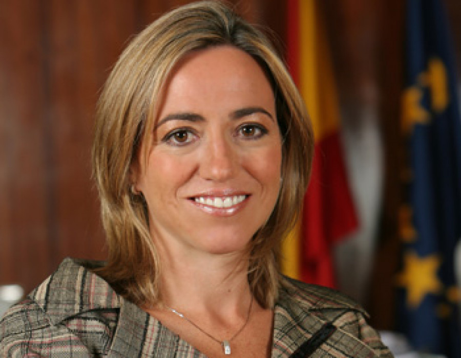 Carme Chacón. Foto: Ministerio de Defensa