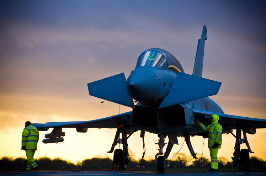 Eurofighter Typhoon. Foto: Expal