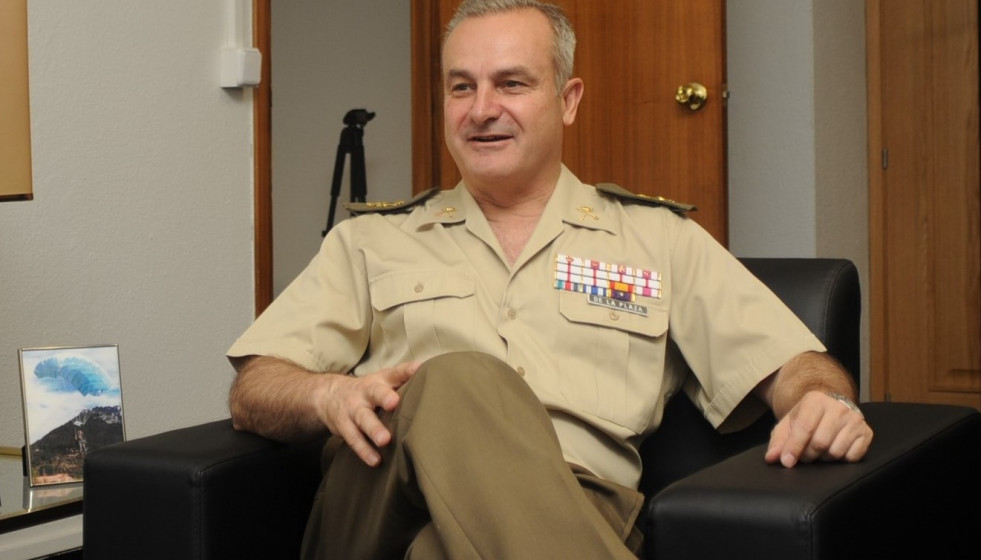 General de división Felipe de la Plaza. Foto: DGAM