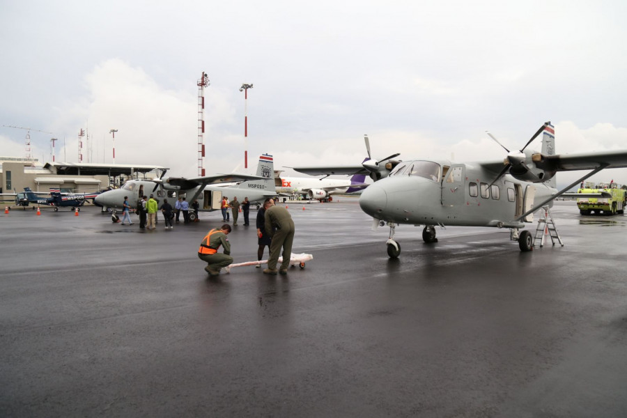 Foto nota China entrega dos aviones Y12E a Costa Rica AL