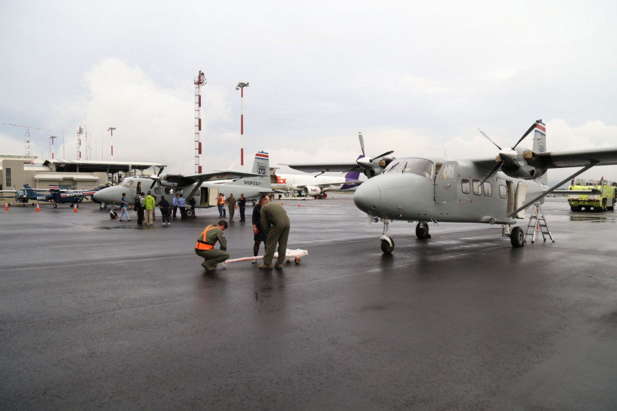 Foto nota China entrega dos aviones Y12E a Costa Rica AL