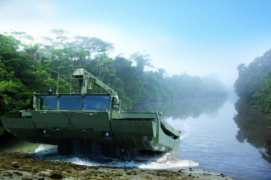 Vehículo anfibio. Foto: General Dynamics