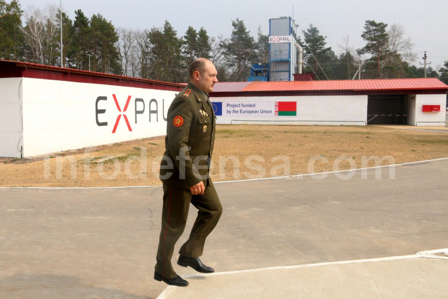 Clausura de la planta de Expal en Bielorrusia. Fotos: Ginés Soriano Forte  Infodefensa.com