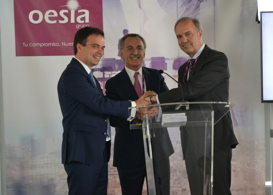 Emilio Varela, Luis Furnells y Carlos Suárez. Foto: Tecnobit