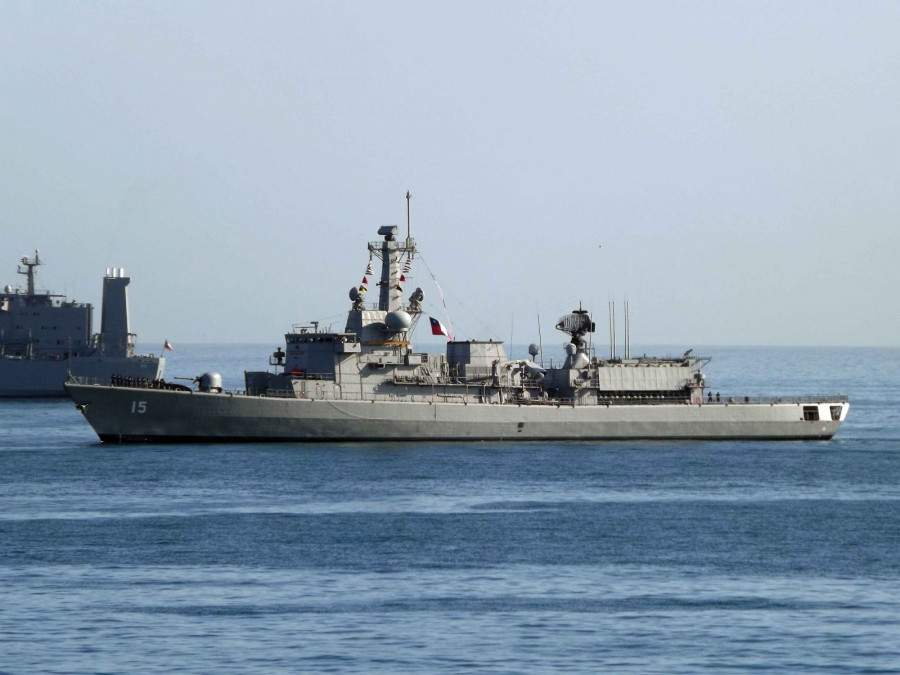 Fragata FF15 Almirante Blanco Armada de Chile con misiles Exocet MM 40 Block 3 1
