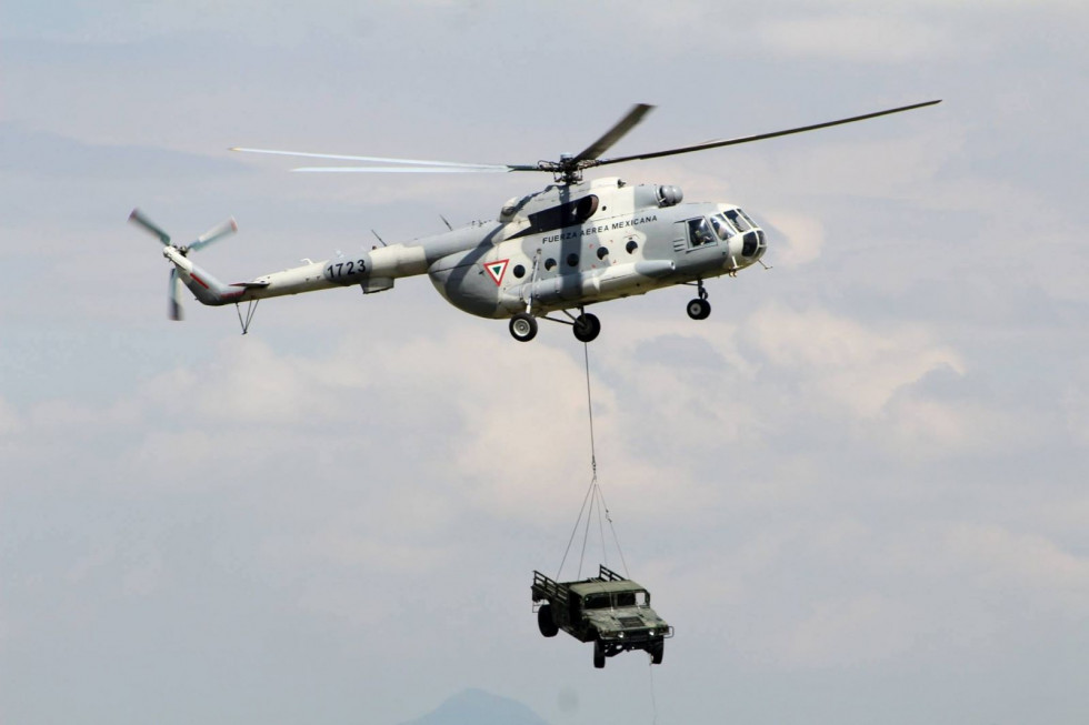 Mexico FuerzaAerea Mi 17 ColegioAviadores Mex1