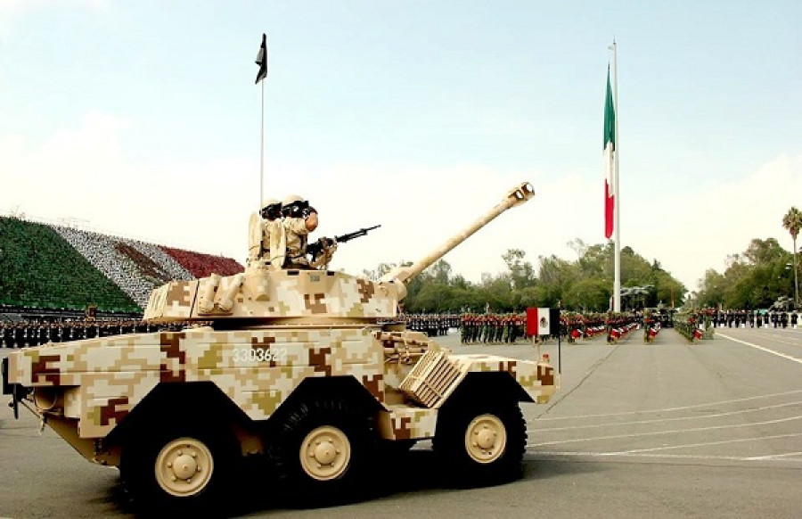 Mexico Ejercito ERC 90Lynx SecDefensa