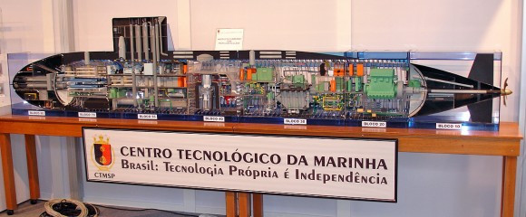 Maquete submarino nuclear brasileiro 580x240