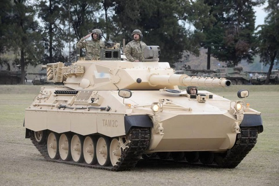 El Ejército Argentino presenta un segundo prototipo mejorado del TAM