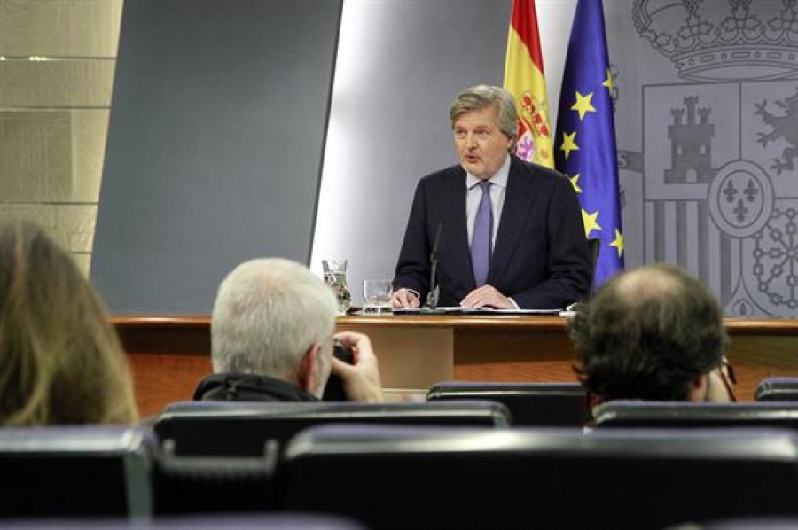 Portavoz del Gobierno, Iñigo Méndez de Vigo. Foto: La Moncloa