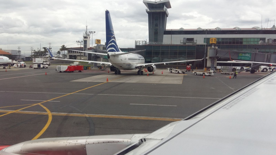 Aeropuerto Juan Santamaría en Costa Rica. Foto: Alberto López.