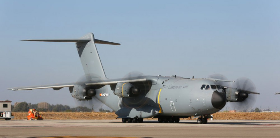Primer A400M del Ejército del Aire