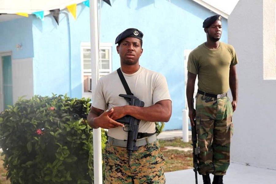 Bahamas FzaDefensa Matthew Town base RBDF