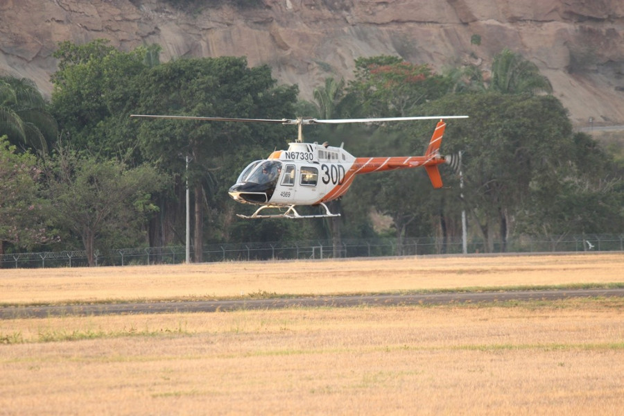 Un helicóptero TH67. Foto: FAC