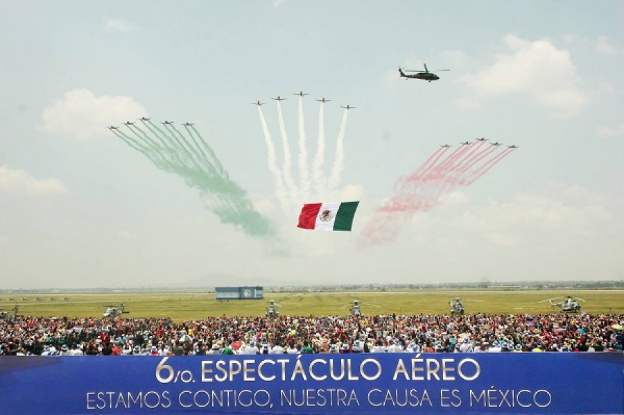 Mexico FuerzaAerea Espectaculo2016 Sedena