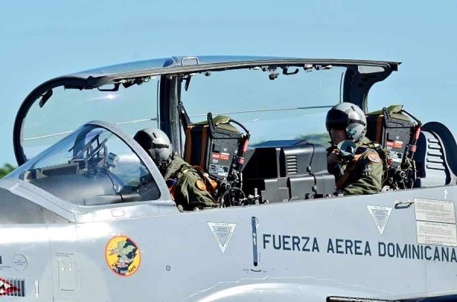 RDominicana FuerzaAerea A 29 STucano USSouthernCommand