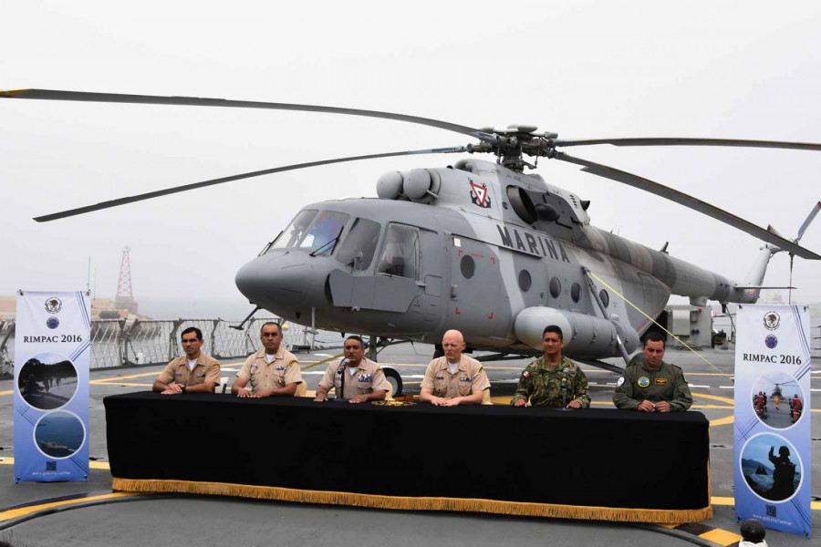 Foto nota Armada de Mexico participa en Rimpac 2016