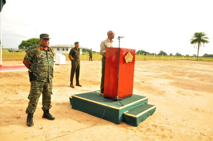 Guyana PresidenteGraner AGO16 GuyDefForce