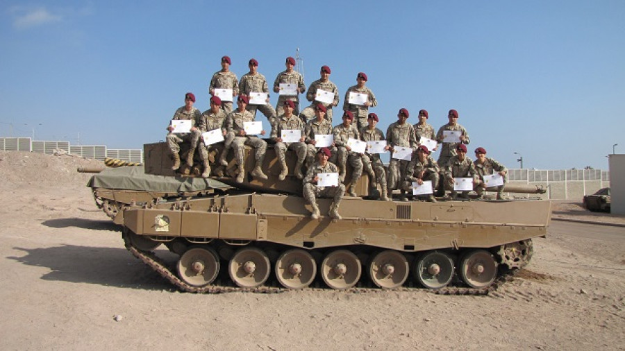 Graduacion conductores tanques Leopard 1V y 2A4 CHl Ejercito de Chile