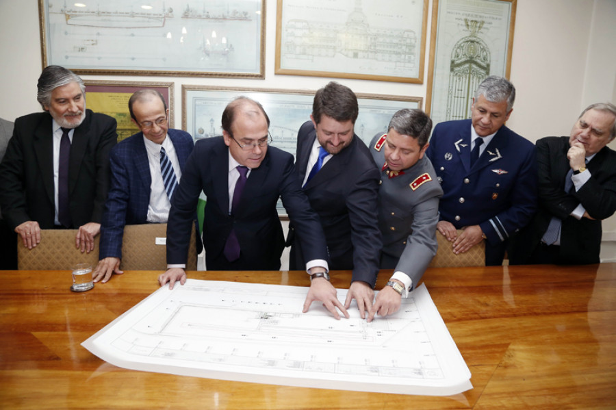 Construccion nuevo aerodromo de Peldehue en Chile