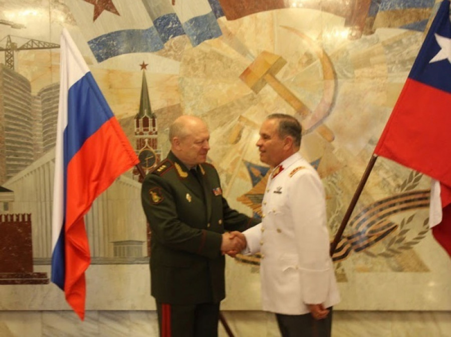 Reunion Ejercitos de Chile y Rusia en Moscu 001
