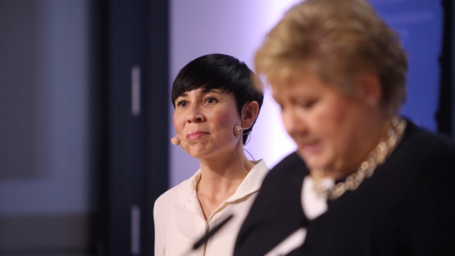16020 noruega ministra defensa eriksen soreide ministerio defensa noruega