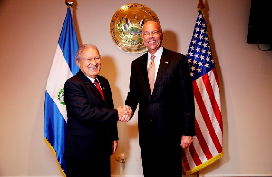 El Salavador Secretario Seguridad EEUU PresElSalvador