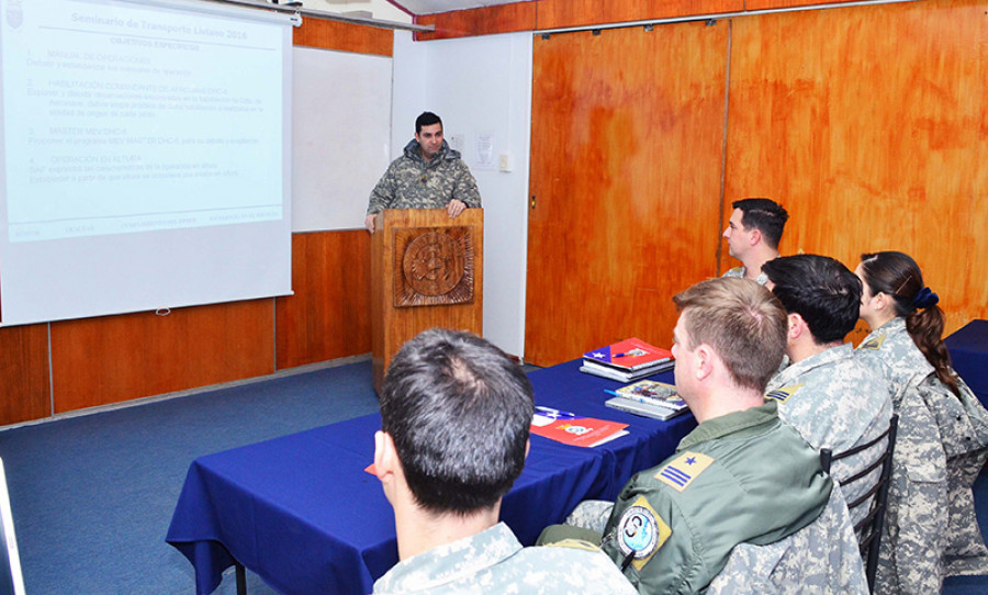 Seminario estandarizacion de vuelo Twin Otter FACh