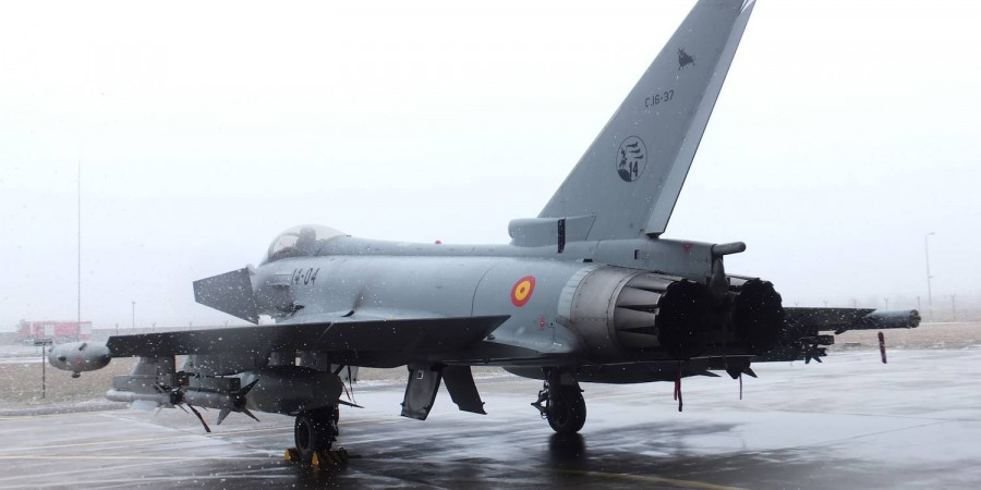 Fuerzas armadas destacamento vilkas eurofighter typhoon 03