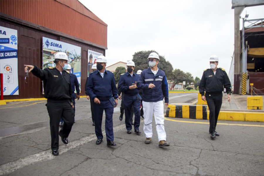 Visita del Senan Panamá a las instalaciones de SIMA Callao. Foto: SIMA Perú