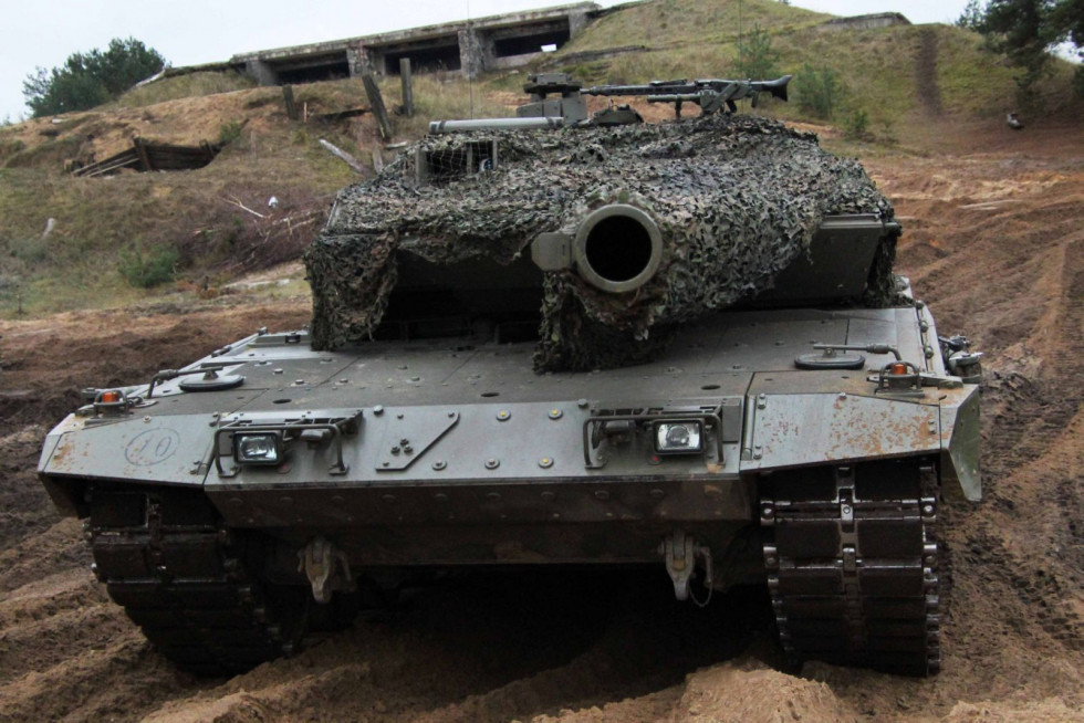 Carro de combate Leopardo. Foto: Ejército de Tierra
