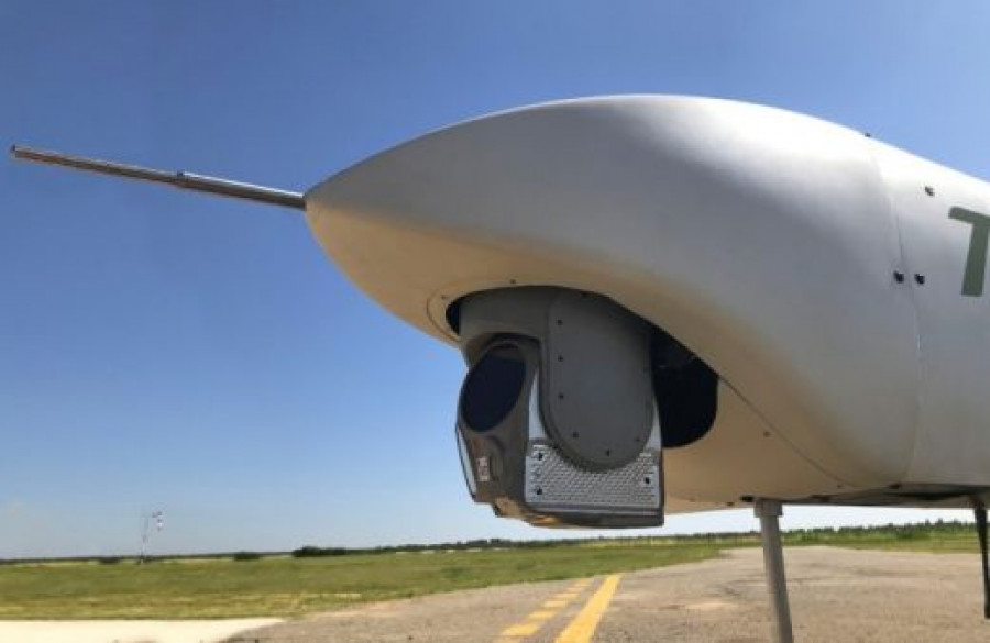 Designador láser integrado en el Tarsis 75 de Aertec. Foto: Aertec