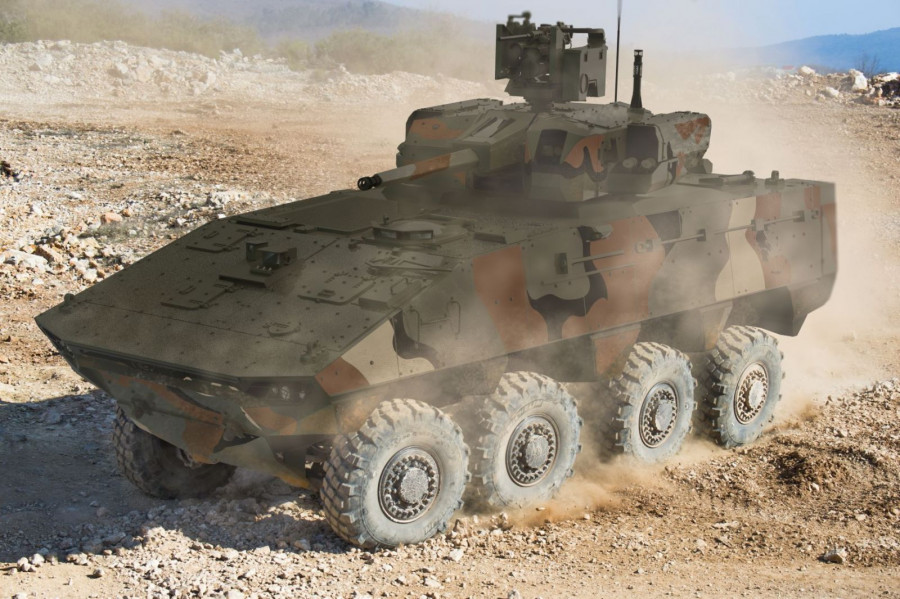 VBCI Philoctetes. Imagen: Nexter