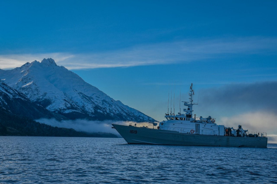 Lancha de servicio general LSG-1619 Punta Arenas. Foto: Armada de Chile