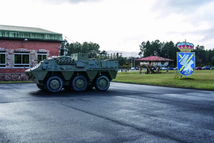 Blindado Medio sobre Ruedas BMR. Foto. Ejército de Tierra