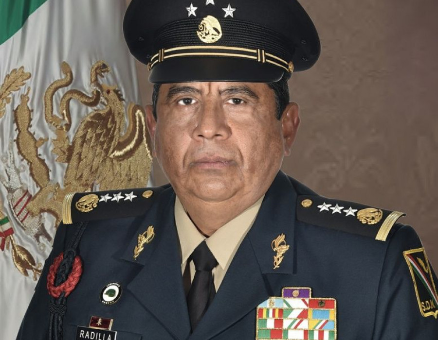 El nuevo susecretario de la Defensa de México, general Agustín Radilla. Foto: Sedena