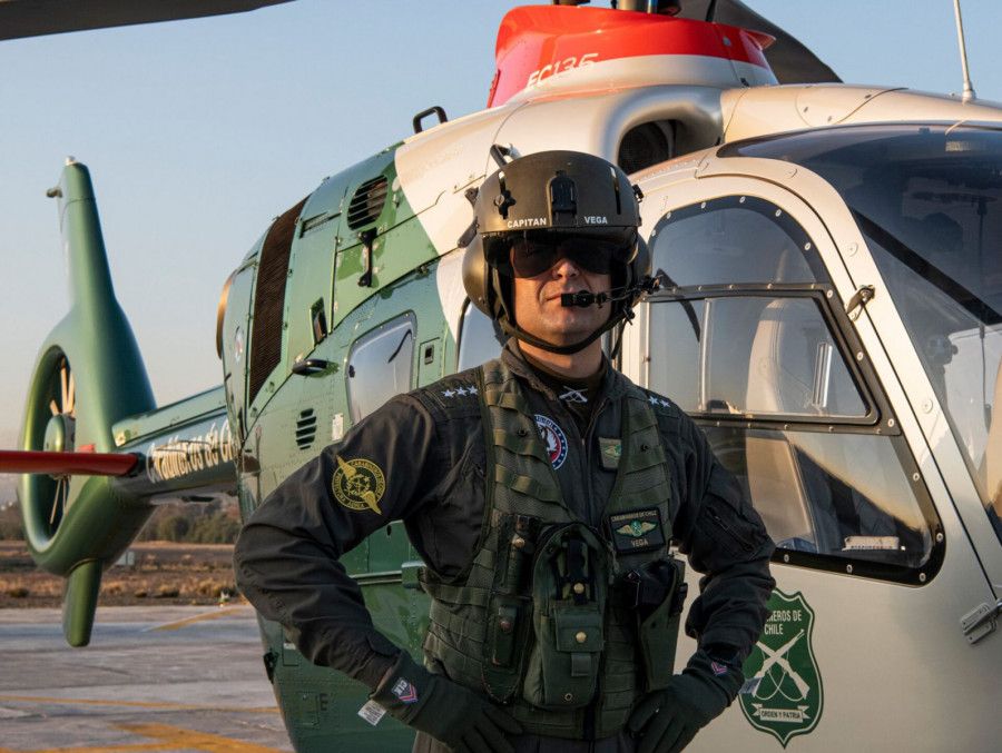La Prefectura Aérea cuenta con helicópteros de Airbus, Bell y Leonardo. Foto: Diego CuadraHelos Magazine