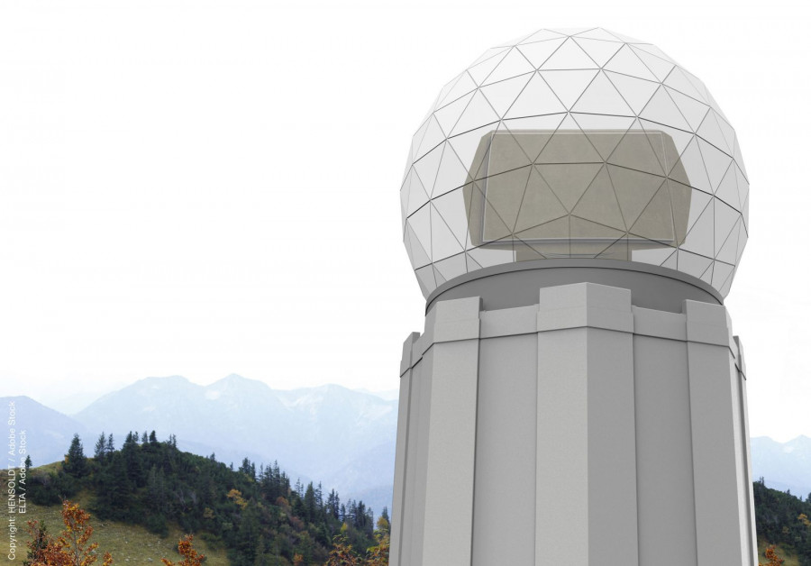 Recreación de un radar del programa HADR NF. Imagen: Hensoldt
